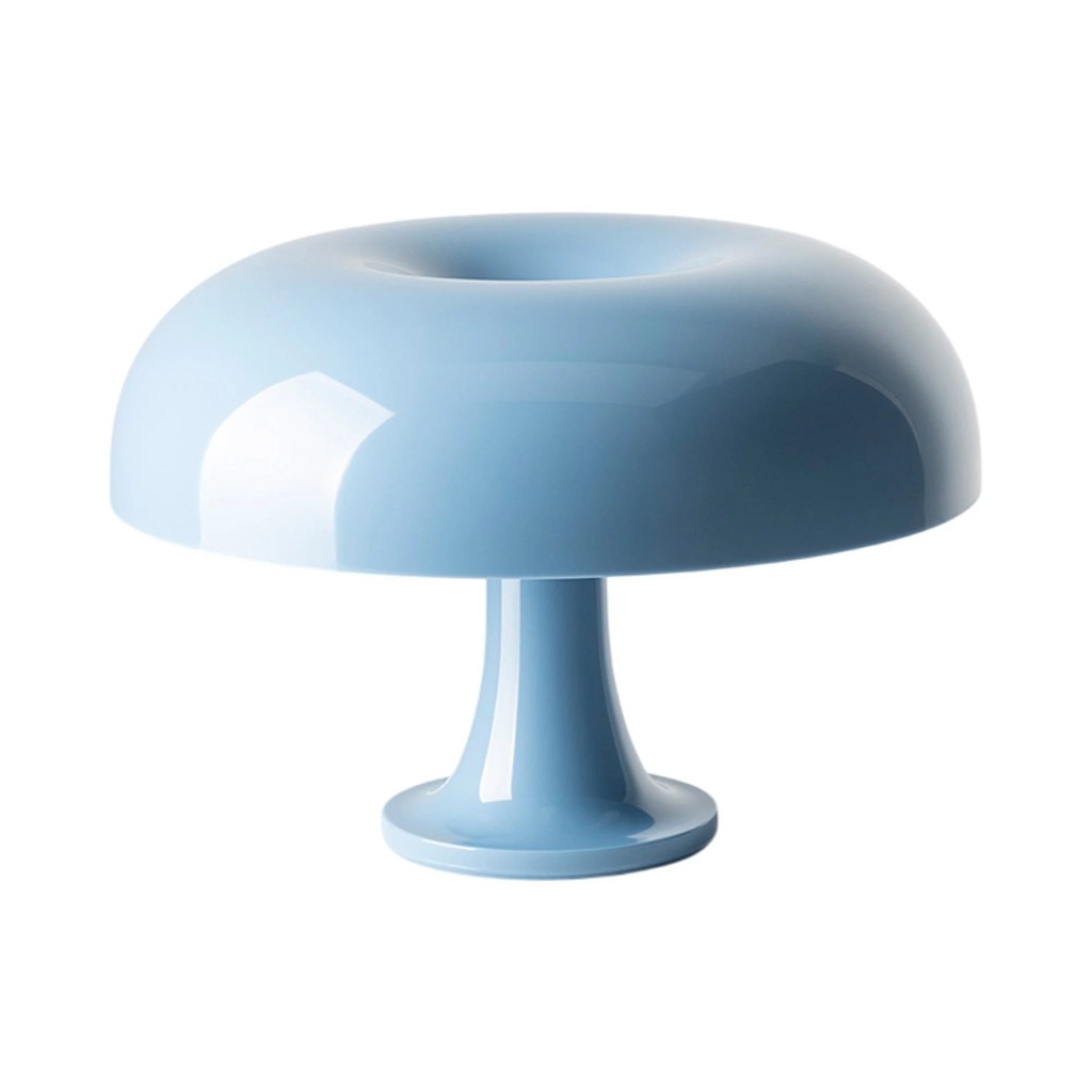 Artemide Nessino Table Lamp in Light Blue